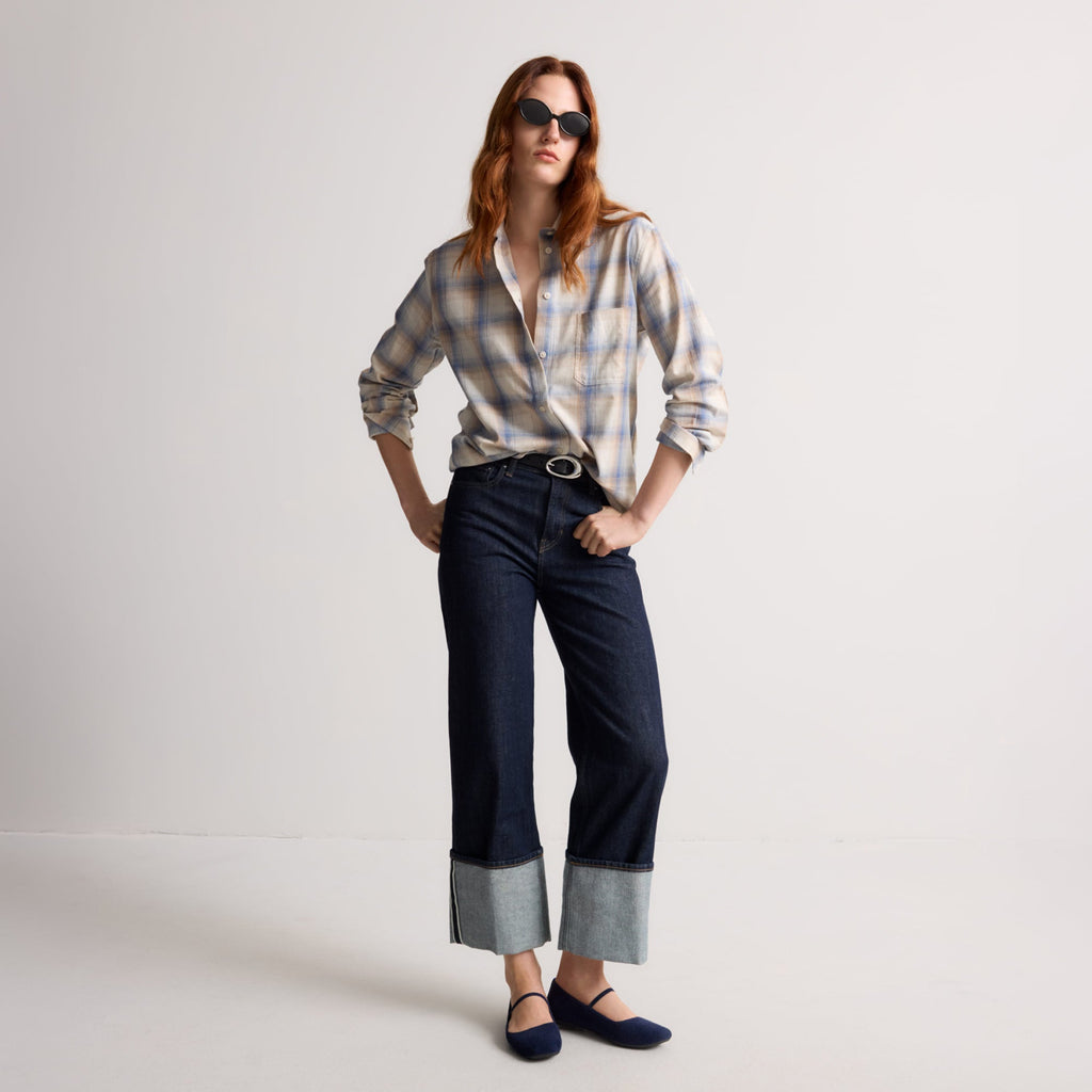 The Max Square Mary Jane - ReVelvet™ Navy